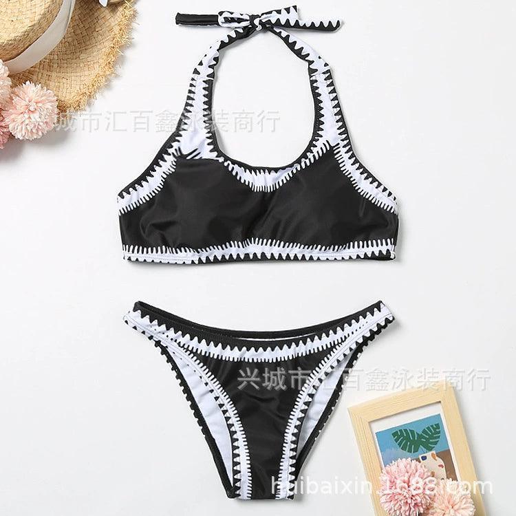 Printed Split Bikini Swimsuit for Women’s Swimwear - ClubOn