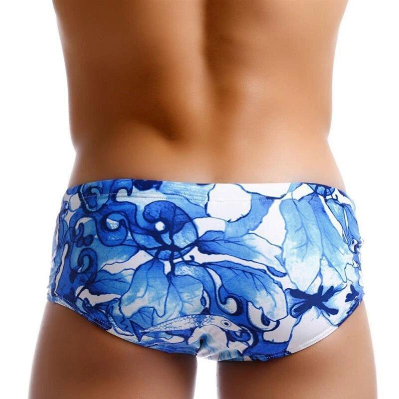 Push Up Pad Men’s Swim Briefs – 3D Print Bikini Swimwear - ClubOn