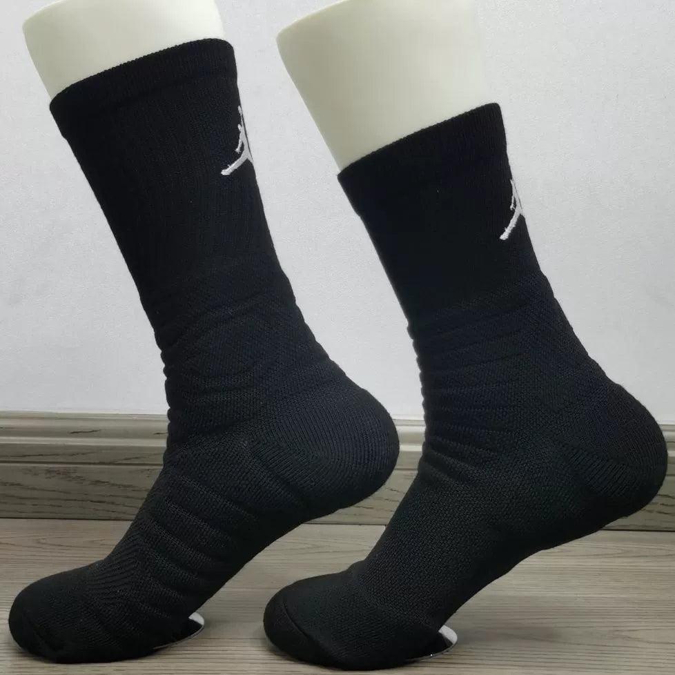 NBA Flying Man Elite Basketball Socks – Thick Towel Bottom, Long Tube, Wear-Resistant, Non-Slip, Men & Women - ClubOn