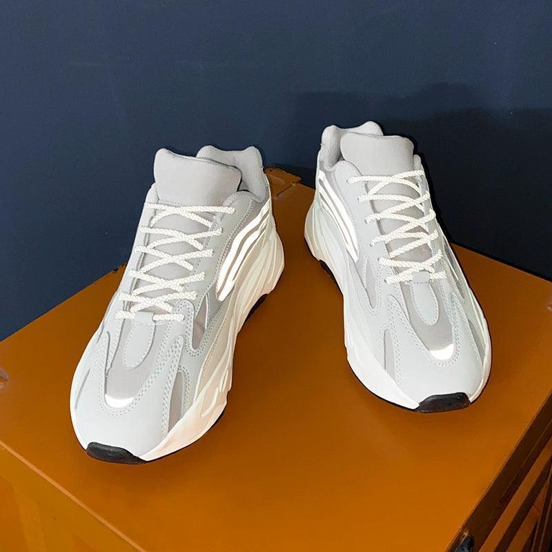 Anta Easy Board Shoes – Autumn & Winter Men’s Lightweight White Sports Shoes, Thick-Soled Casual Sneakers - ClubOn