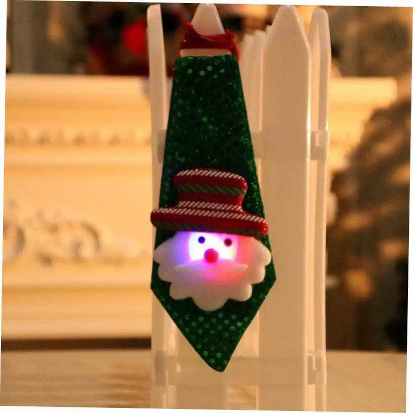 Creative Christmas Sequin Tie – Holiday Tree Décor & Gifts - ClubOn