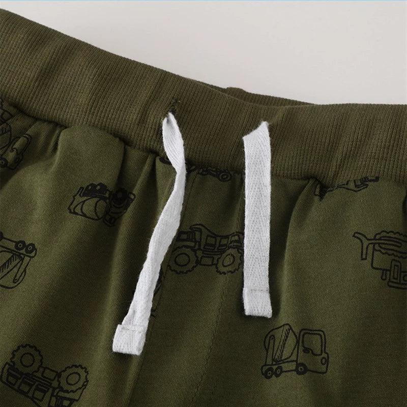 Boys' Summer Cotton Shorts Suit - ClubOn