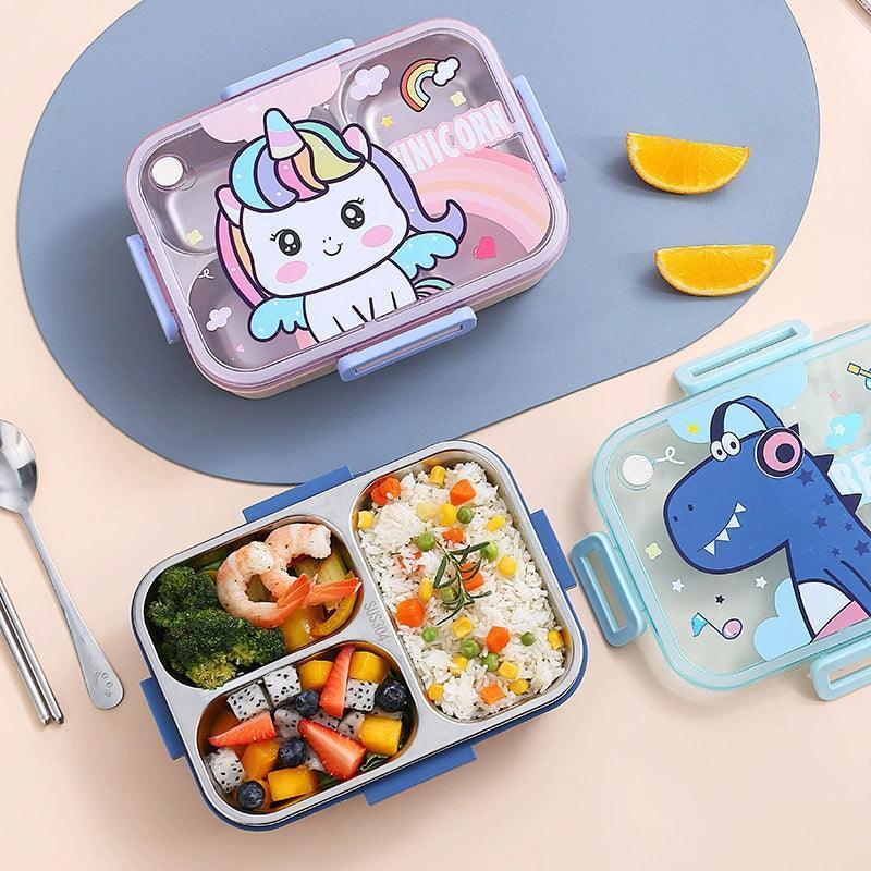 304 Stainless Steel Insulated Lunch Box – Separated for Office & Students - ClubOn