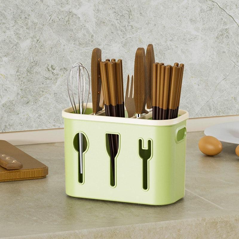 Wall-Mounted Quick Basket – Chopstick, Knife, and Kitchen Tool Organizer - ClubOn