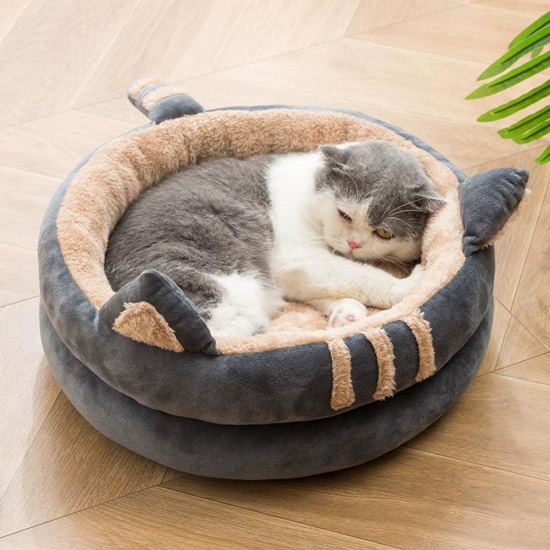 Pet Nest House - Soft & Warm Dog & Cat Comfortable Comfy Bed - ClubOn