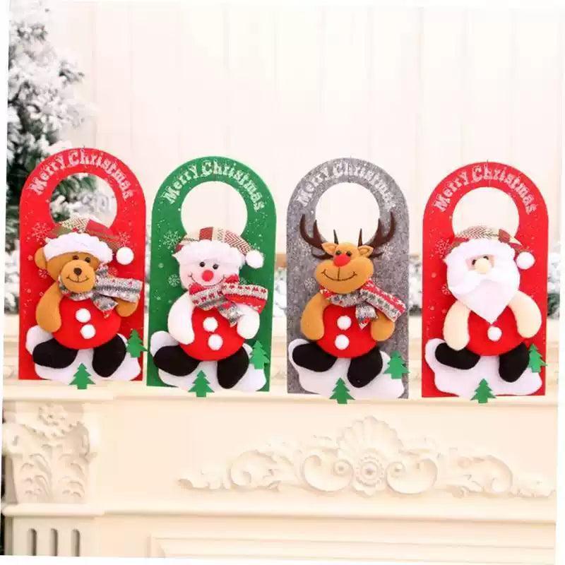 Cartoon Christmas Tree Door Hanging – Holiday Decoration - ClubOn