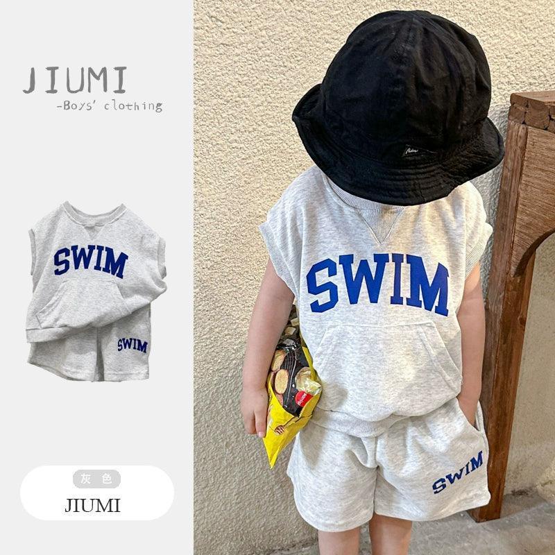 Boys' Pure Cotton Summer Suit - ClubOn