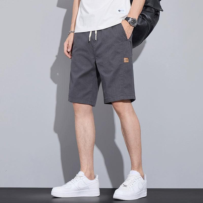 Men's Summer Thin Casual Shorts - Trendy Loose Elastic Sports Pants - ClubOn