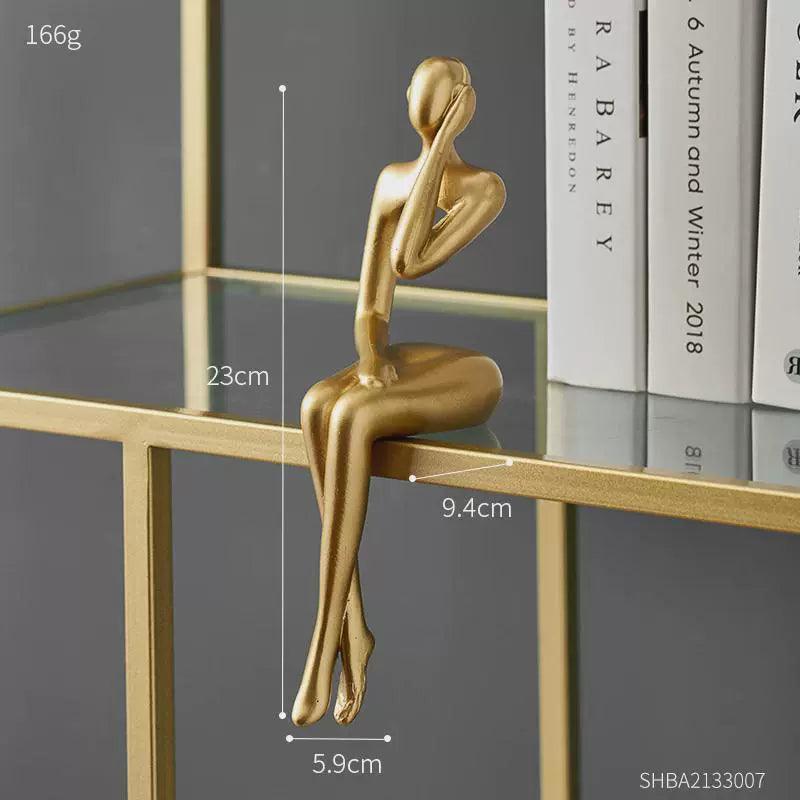 Abstract Sculpture Figurines – Modern Interior Home Decor - ClubOn
