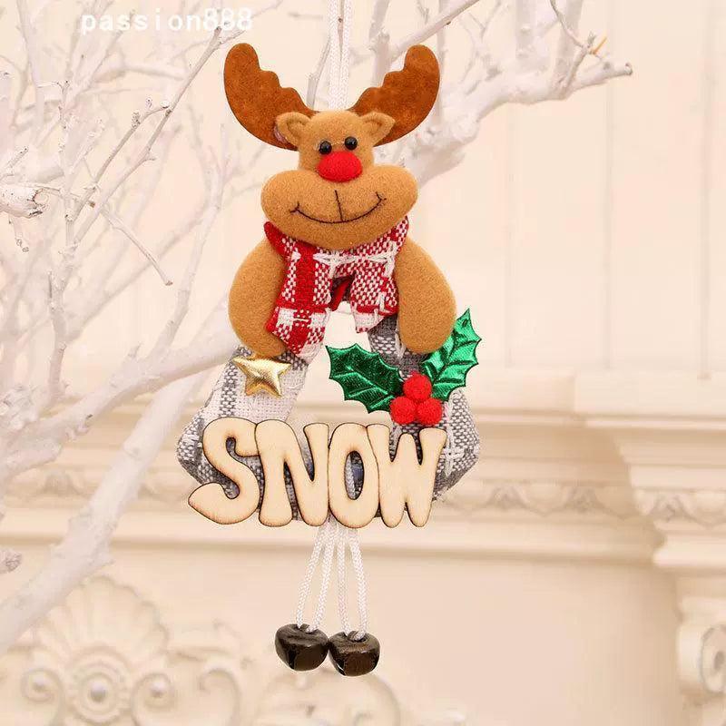 Christmas Tree Bell Pendants – Small Hanging Holiday Decorations - ClubOn