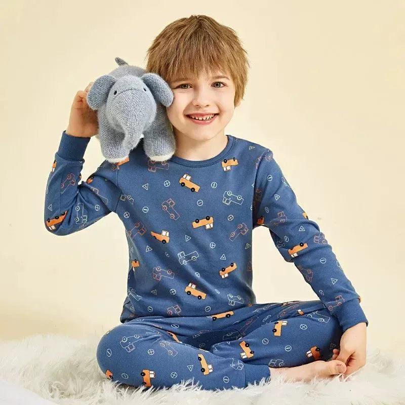 Autumn Long-Sleeved Pajamas for Boys & Girls - ClubOn