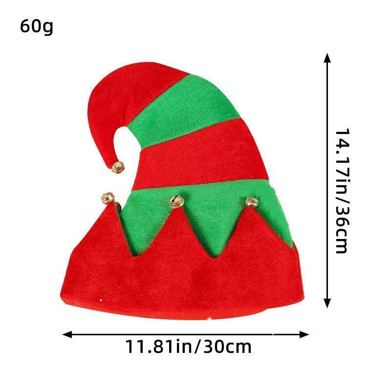 Jingchen Bell Christmas Hat Wholesale - Festive Holiday Decor - ClubOn