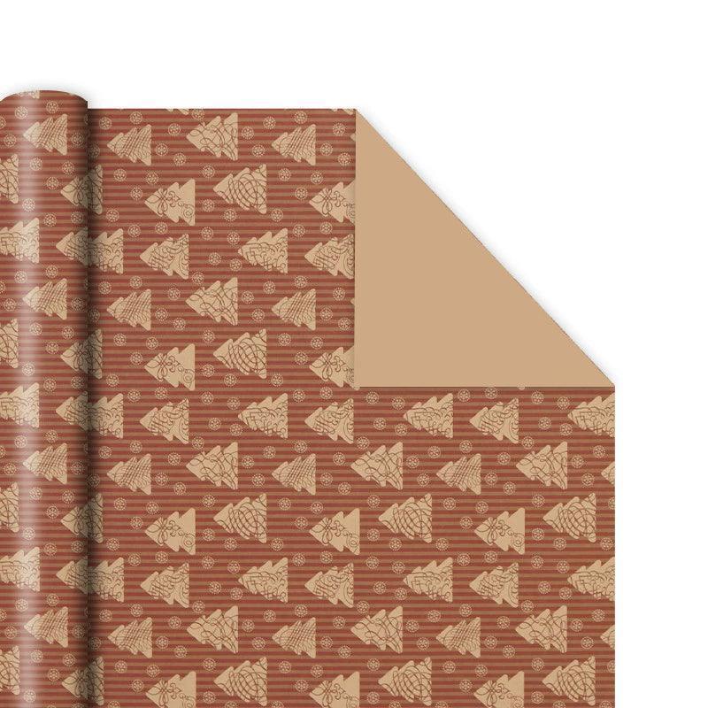 Kraft Christmas Wrapping Paper – Eco-Friendly Gift Packaging - ClubOn