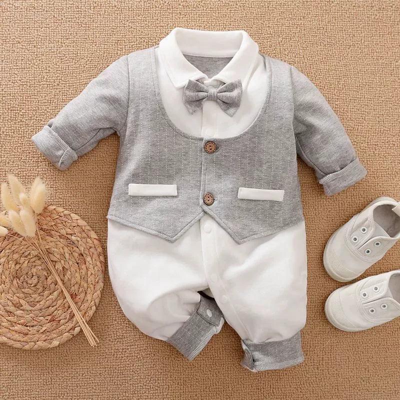 Long Sleeve Baby Boys' Suit Outfit - Cute & Cozy - ClubOn