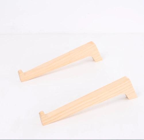 Solid Wood Laptop Stand - Creative Vertical Heightening Bracket - ClubOn
