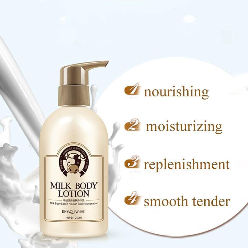 Women’s Milk Body Lotion – Whitening & Hydrating Cream (250ml) - ClubOn