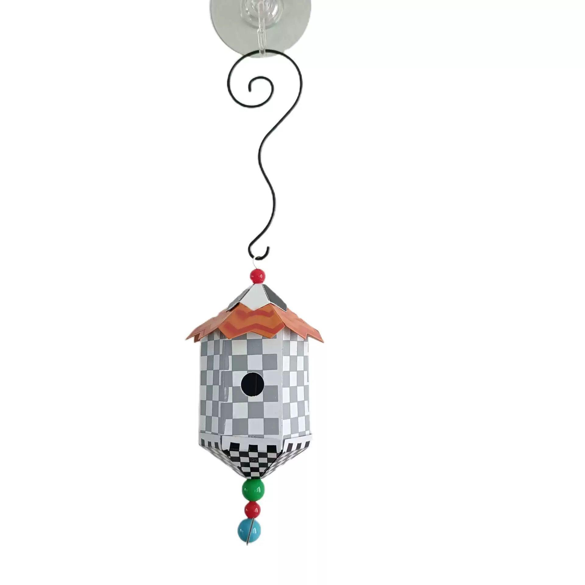 Outdoor Castle Pendant Bird Feeder – Decorative Hanging Feeder - ClubOn