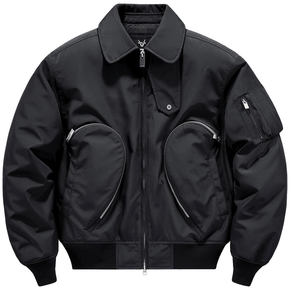 VIP American Style Lapel Cotton Jacket – Men’s Autumn Winter Pilot Jacket - ClubOn