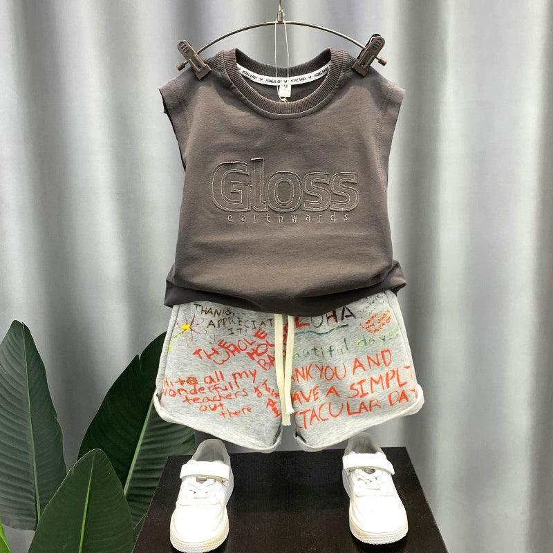 Boy Summer Vest Suit – Stylish & Fashionable - ClubOn