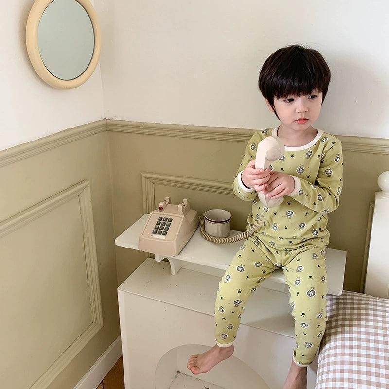 Children's Class A Pajamas - Boys & Girls Spring/Autumn - ClubOn