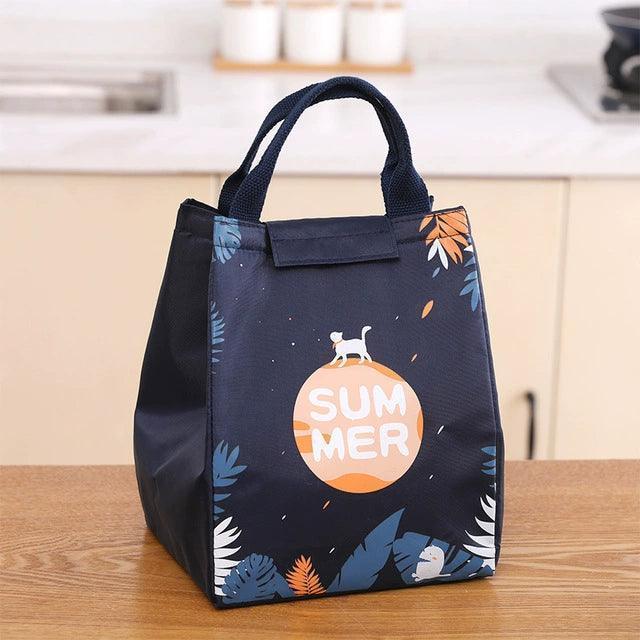 Cartoon Cooler Lunch Bag for Picnic, Kids, Women, and Travel - ClubOn
