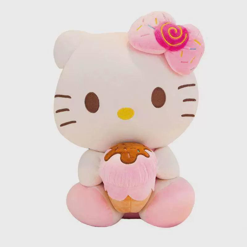 Kitty Kawaii Plush Toy - Ice Cream Soft Stuffed Pillow Doll - ClubOn