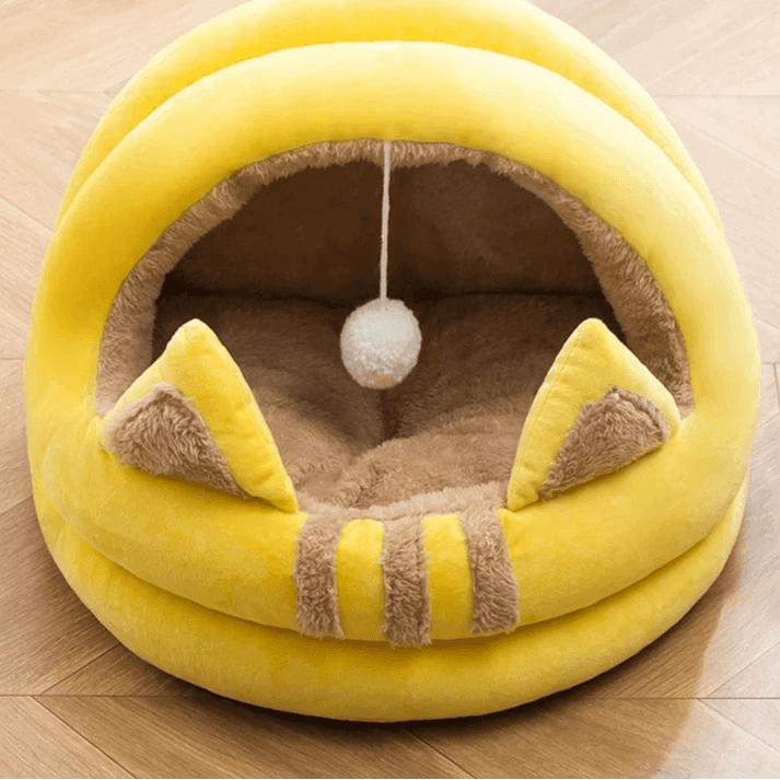 Pet Nest House - Soft & Warm Dog & Cat Comfortable Comfy Bed - ClubOn
