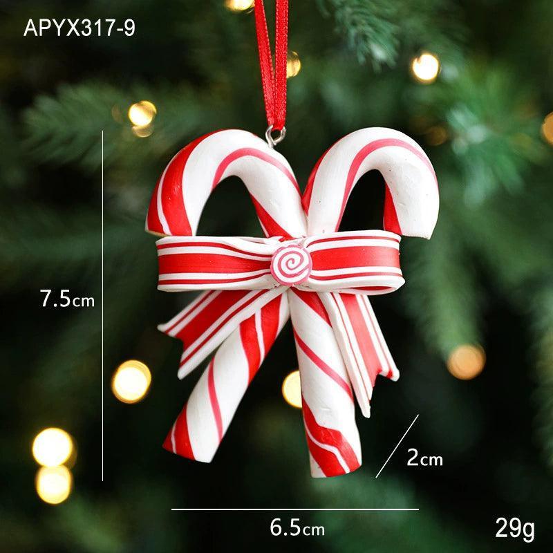Christmas Tree Candy Ornaments – Festive Party Decorations & Hangings - ClubOn