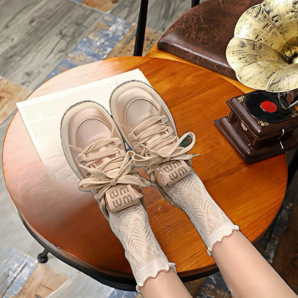 Height-Increasing White Sneakers for Women – Spring/Autumn 2024 - ClubOn