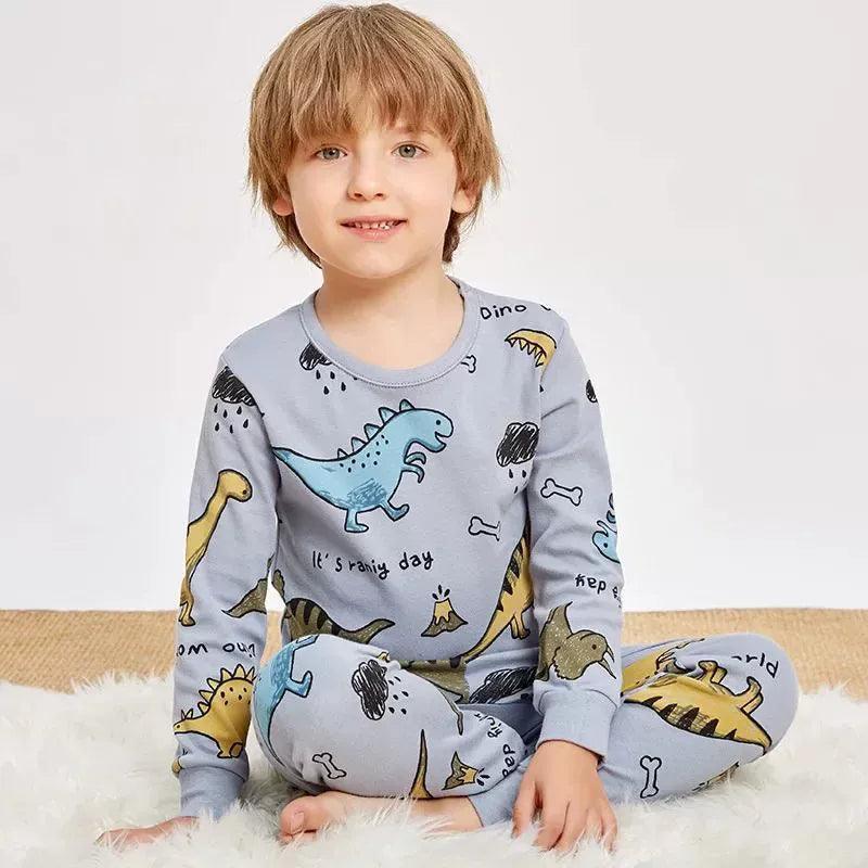 Autumn Long-Sleeved Pajamas for Boys & Girls - ClubOn