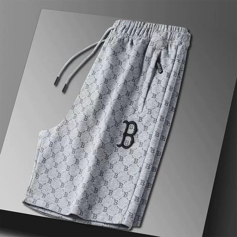 Men’s Large Size Sports Pants | Spring & Autumn Cotton Loose Fit - ClubOn