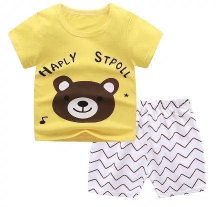 Boys Baby T-Shirt & Shorts Set – Cool Summer Styles - ClubOn