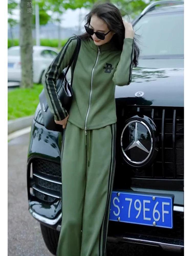 High-End Women’s Casual Sportswear Suit - ClubOn