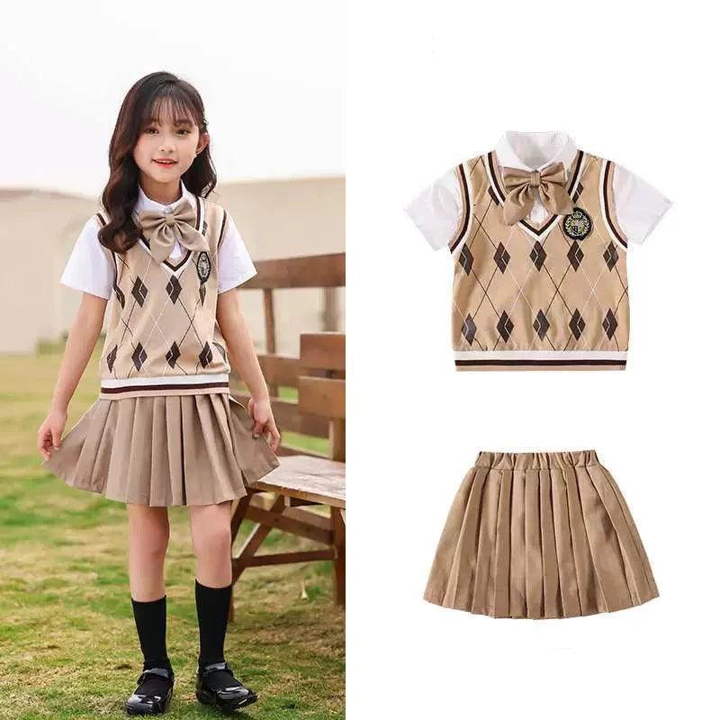 New Summer School Uniform Suit – Small Performance Suit for Children - ClubOn