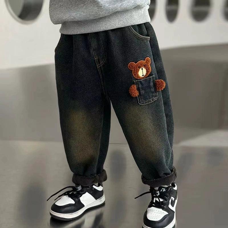 Boys' Retro Trendy Loose Jeans - ClubOn