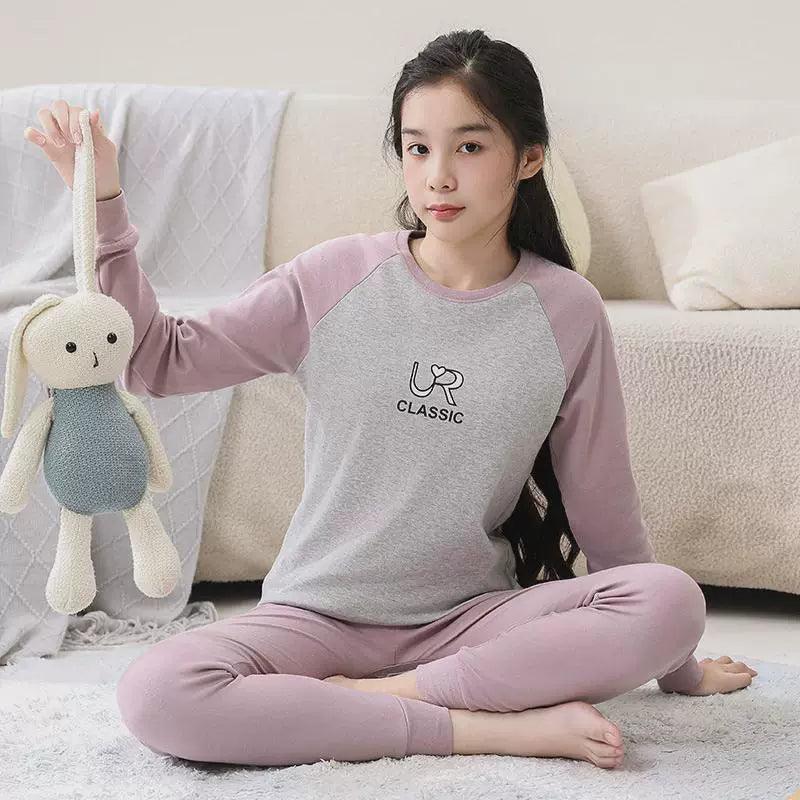 High-Quality Kids' Cotton Pajama Set - Girls' Sleepwear - ClubOn