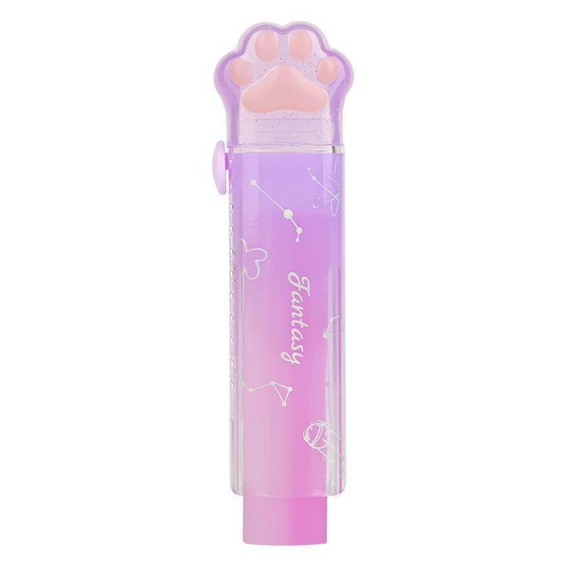 Kawaii Jelly Eraser - Cute Push-Pull Pen-Shaped Eraser - ClubOn
