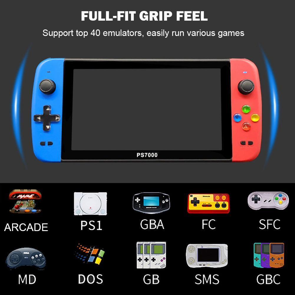 PS7000 Portable Handheld Gaming Console with HD Screen 100GB 32G - ClubOn