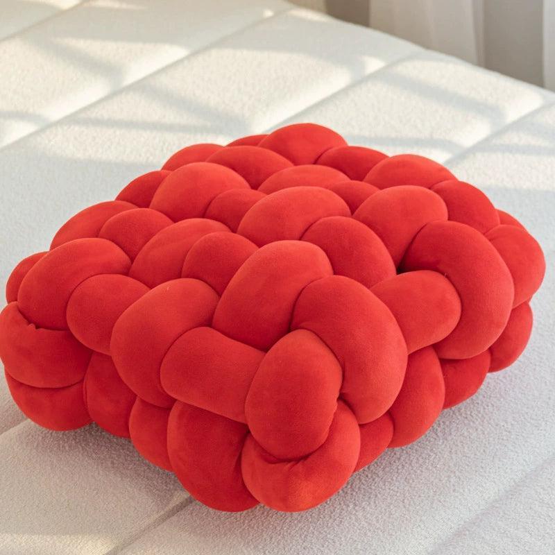 Hand-Woven Tatami Cushion – Natural Floor Seating Pad - ClubOn