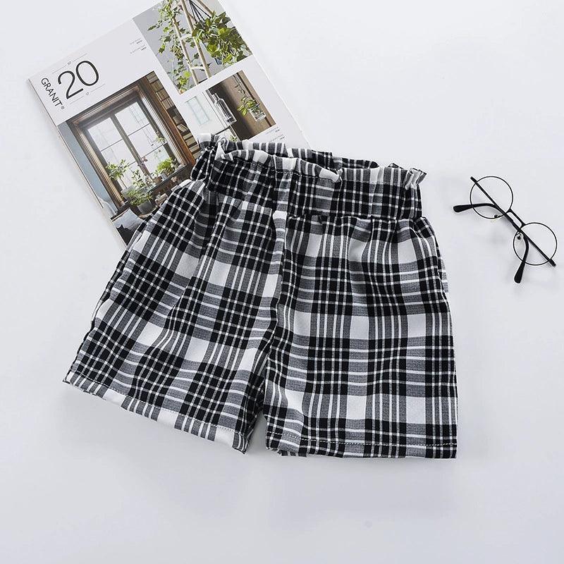 Girls' Summer Denim Hot Pants – Trendy & Comfortable - ClubOn