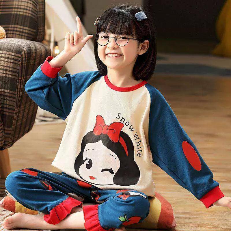 Children's Girls' Pajamas - Comfortable Long Sleeve Sleepwear - ClubOn