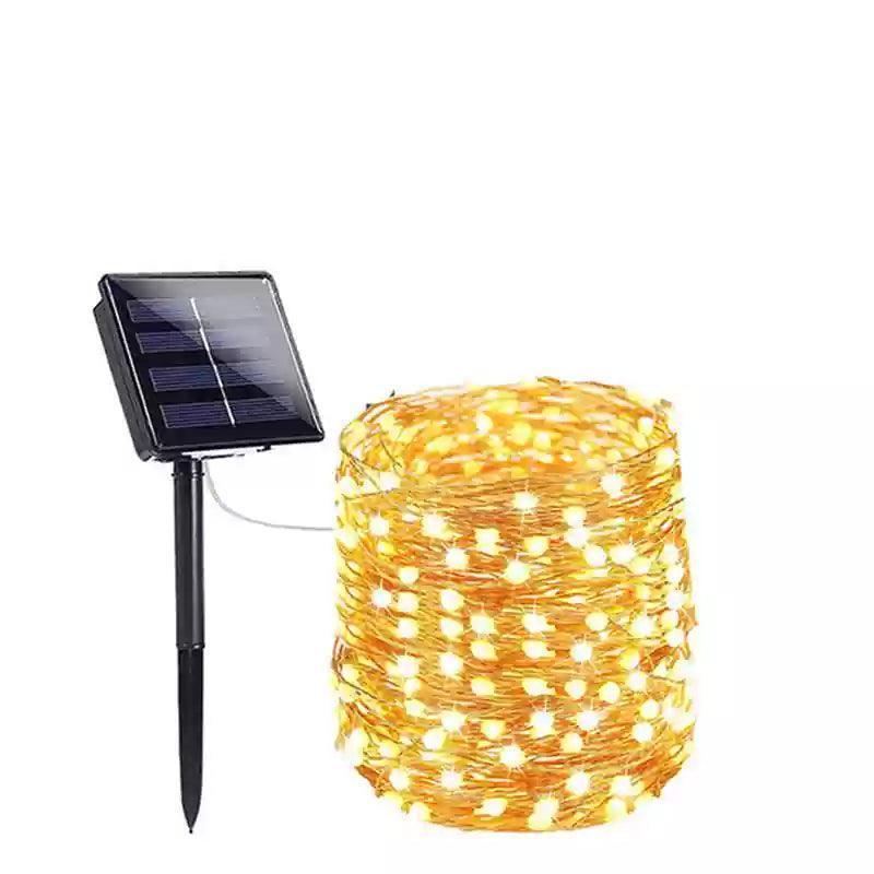Outdoor Solar String Lights – Waterproof Garden Fairy Lights - ClubOn
