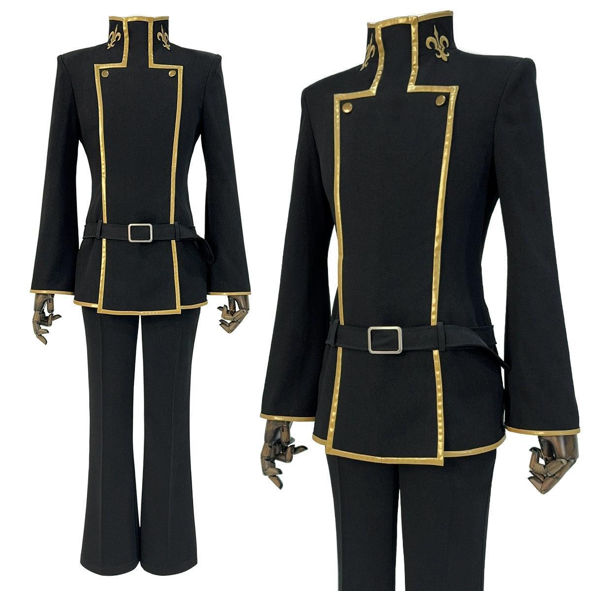 Little Oujia Rebellion Lelouch Cosplay Costume – Embroidered C Clothes - ClubOn