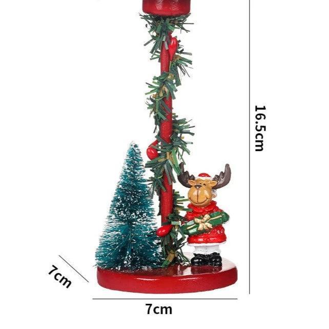 Desktop Resin Christmas Decorations – Santa and Tree Holiday Decor - ClubOn