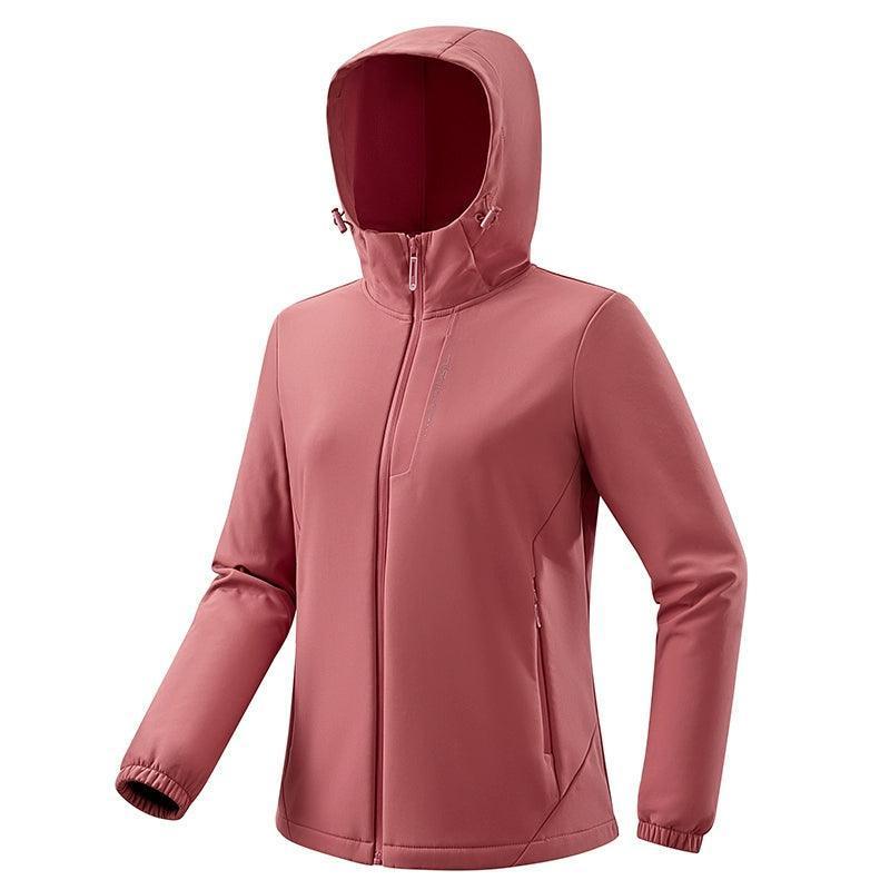 Women’s Outdoor Soft Shell Fleece Jacket - ClubOn