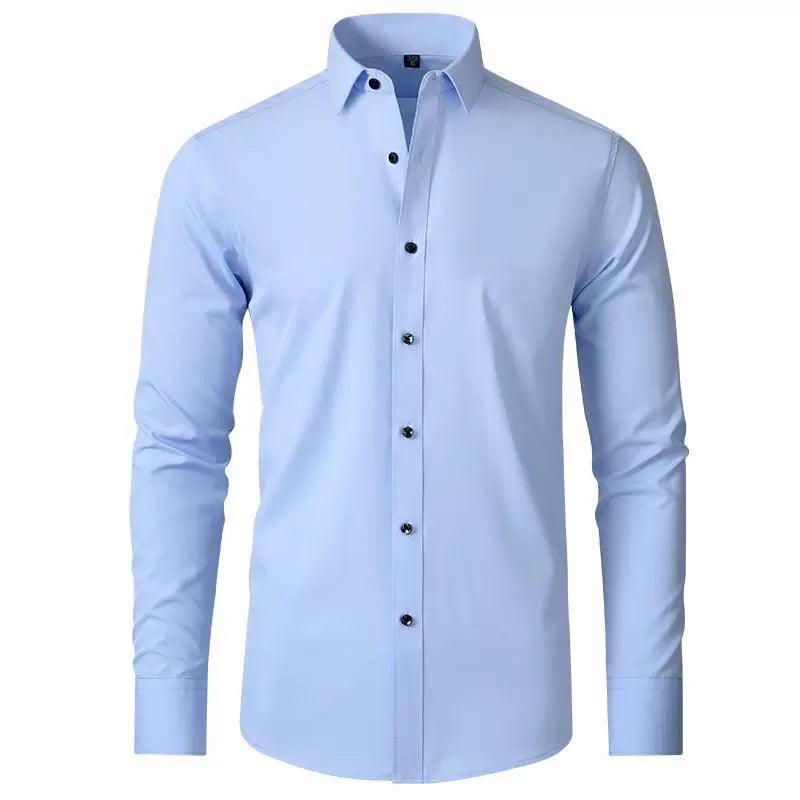 Men’s Formal Dress Shirt – Summer White Shirt for Men - ClubOn