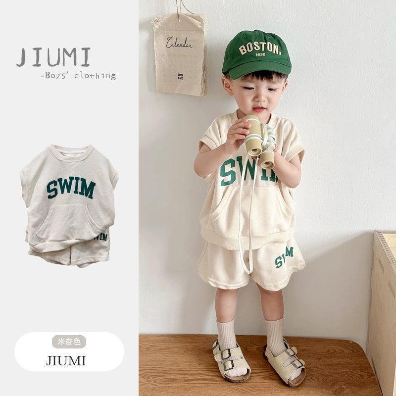 Boys' Pure Cotton Summer Suit - ClubOn