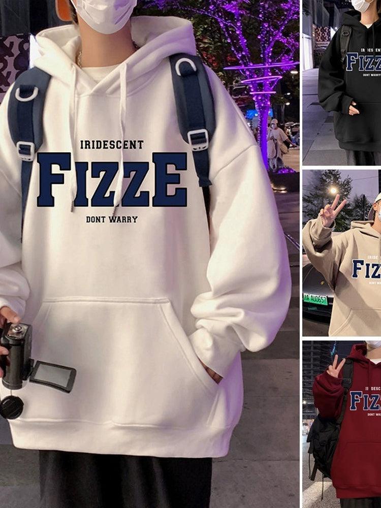 Men's Heavyweight Sweatshirt – Loose Fit High Street Hoodie - ClubOn