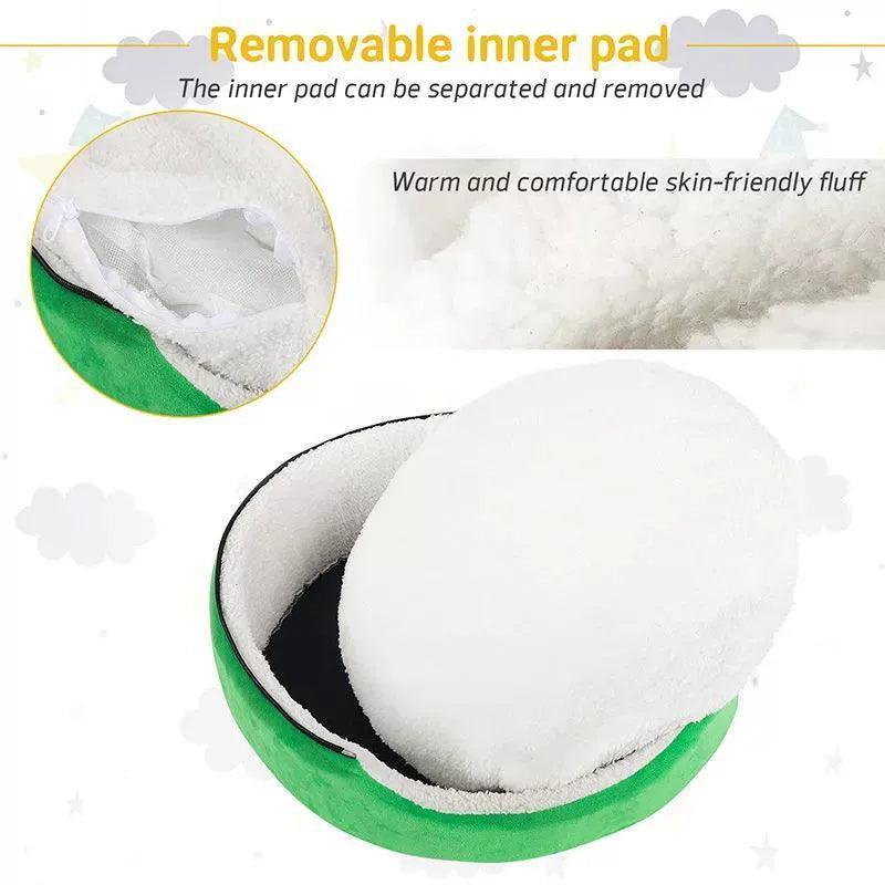 Christmas Cat Bed & Dog Tent House Mat | Self-Warming 2-in-1 Pet Bed - ClubOn