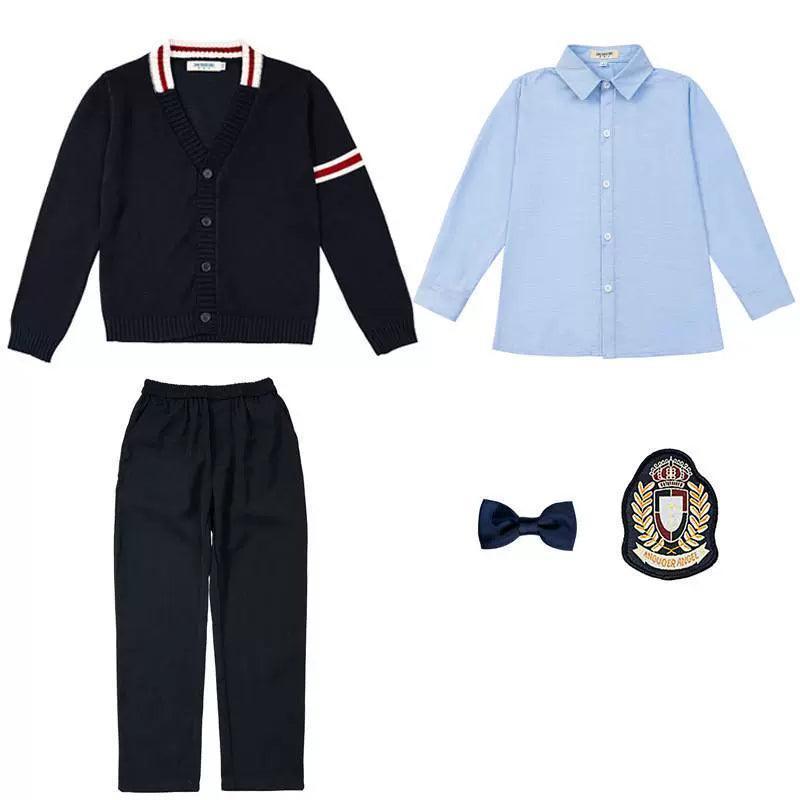 Autumn & Winter British Style Children's School Uniform - ClubOn